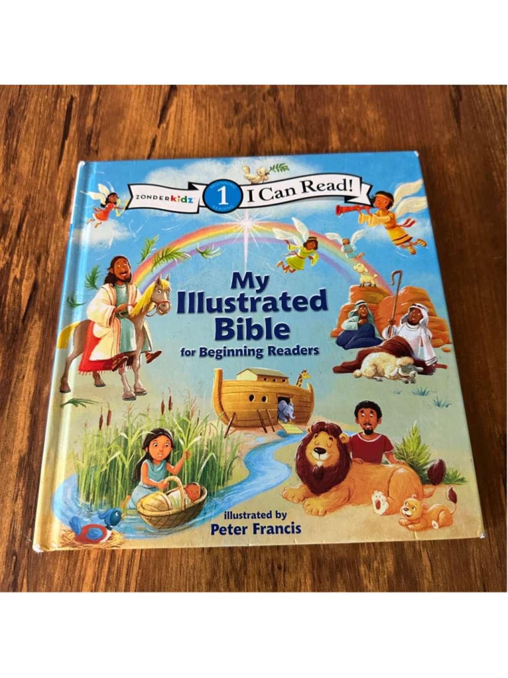 I Can Read My Illustrated Bible Beginning Readers Level 1 Hardcover Zonderkidz